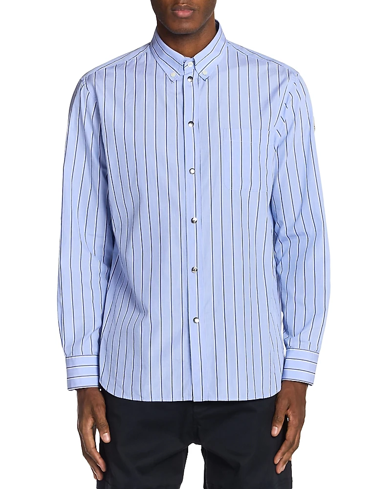 Moncler Striped Button Down Shirt