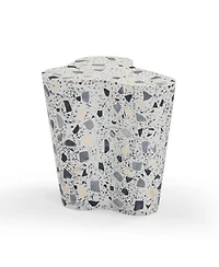 Slab Terrazzo Side Table