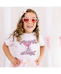 Girls' Mermaid At Heart Short Sleeve T-Shirt - Baby, Little Kid, Big Kid
