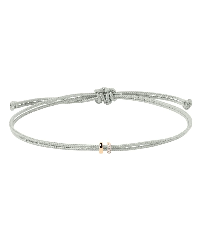 Pdpaola Amy Diamond Cord Bracelet