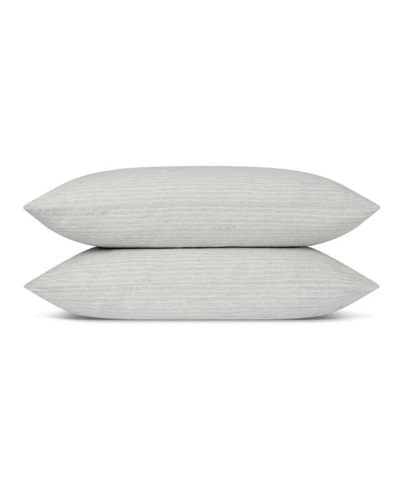 Stripe Linen Blend Pillowcase Pair