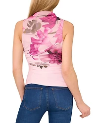 Sleeveless Mesh Top