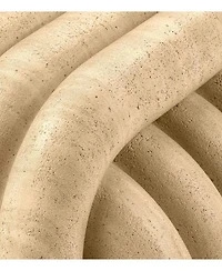 Love Knot Faux Indoor / Outdoor Accent Stool