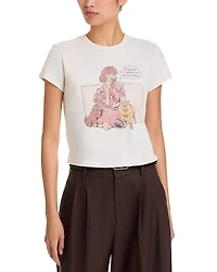 Re/Done 50s Boxy Puppies Tee
