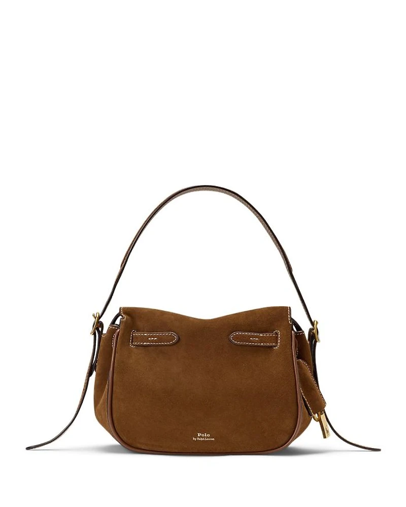 Polo ID Suede Mini Satchel