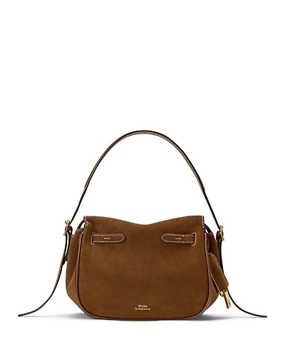 Polo ID Suede Mini Satchel