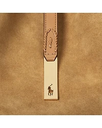 Polo ID Suede Western Large Shoulder Bag