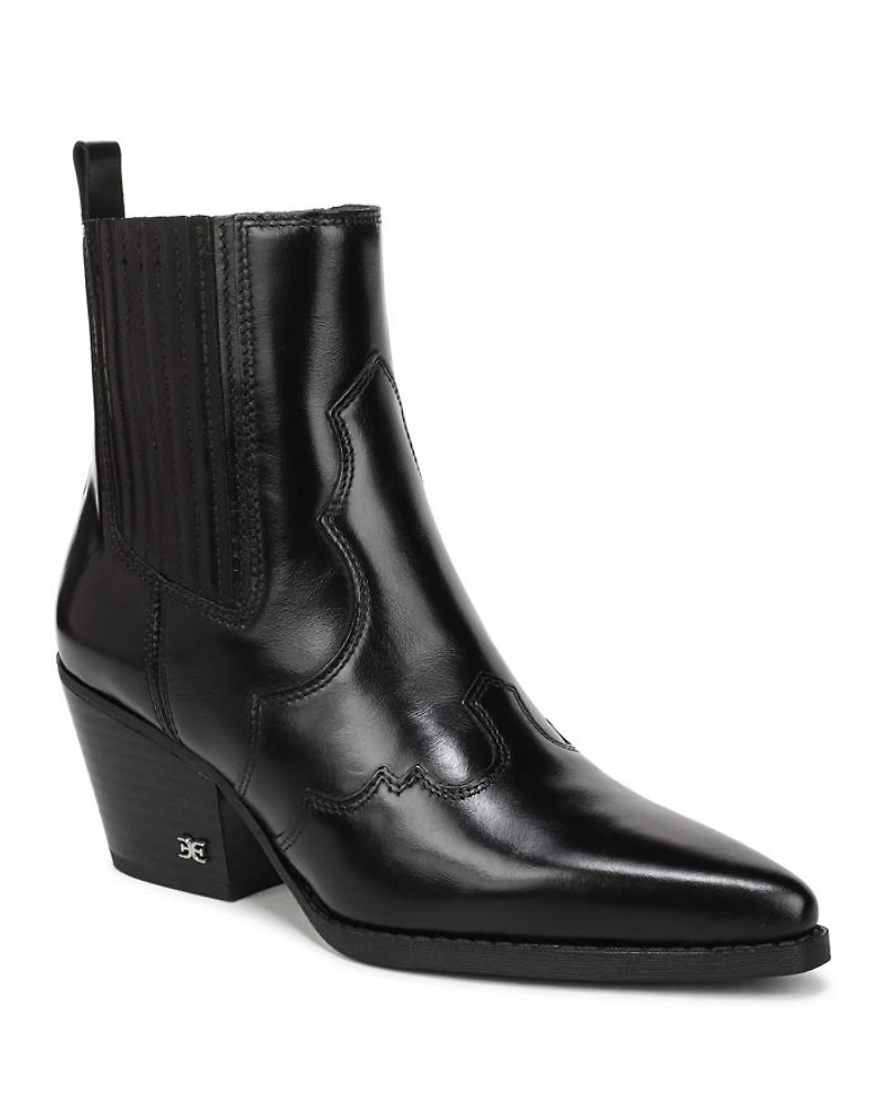 Women's West Leather Booties