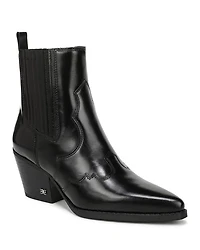 Women's West Leather Booties