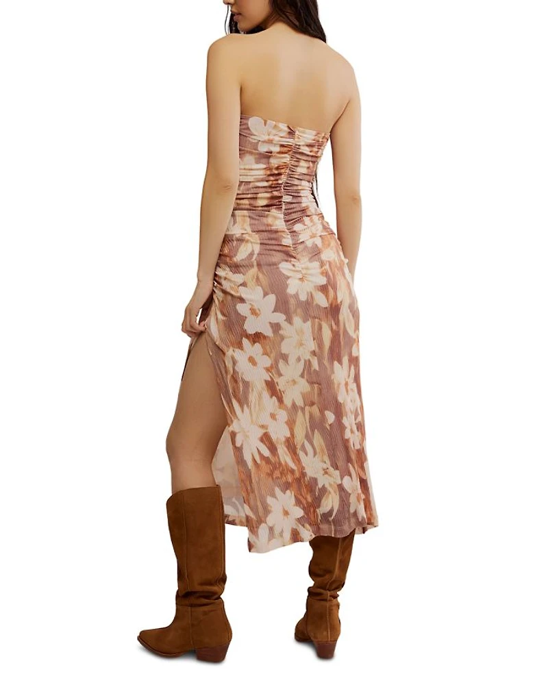 Free People Presley Strapless Midi Dress