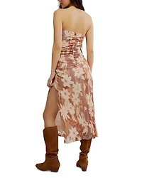 Free People Presley Strapless Midi Dress