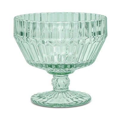Archie Verde Footed Dessert Bowl, Set of 6