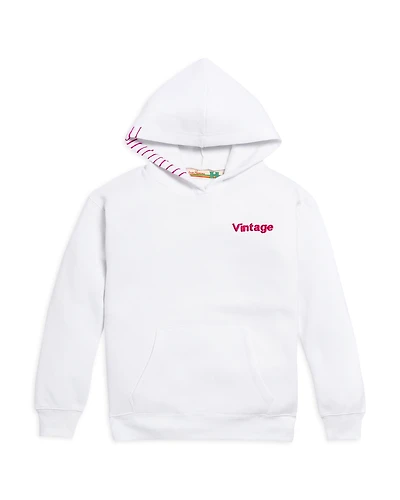 Vintage Havana Girls' Embroidered Hoodie - Big Kid