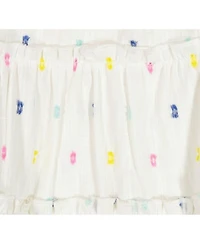 Girls' Bella Shoulder Tie Confetti Swiss Dot Sundress - Little Kid, Big Kid