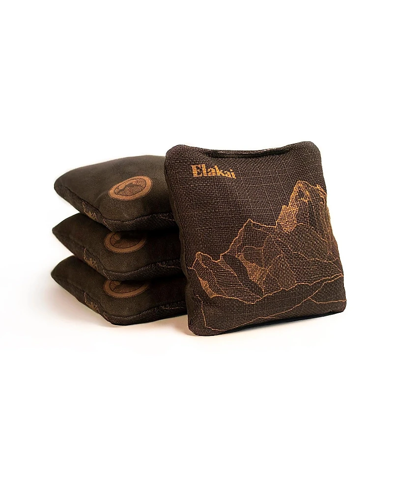 Elakai 6x6 Mount Elakai Durasuede + Turbo Polyglide Pilot Versacraft Cornhole Bags