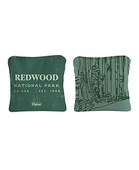 6x6 Redwood National Park Durasuede + Turbo Polyglide Pilot Versacraft Cornhole Bags