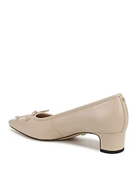 Women's Rinda Leather Kitten Heel Pumps