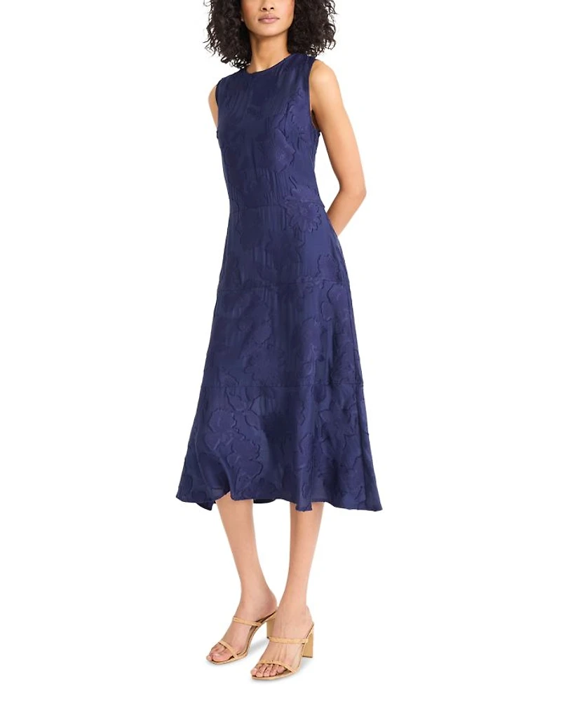 Jacquard Midi Dress