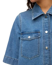 Denim Shirtdress