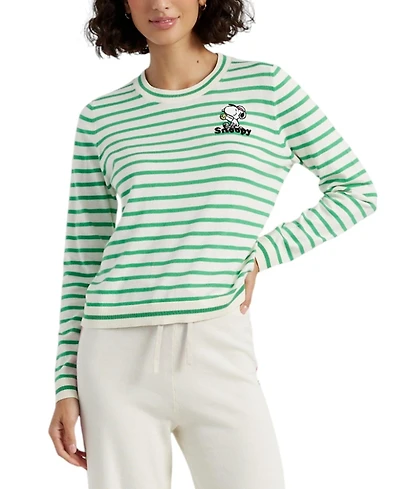 Chinti & Parker Women's Cotton Peanuts Racquet Club Sweater
