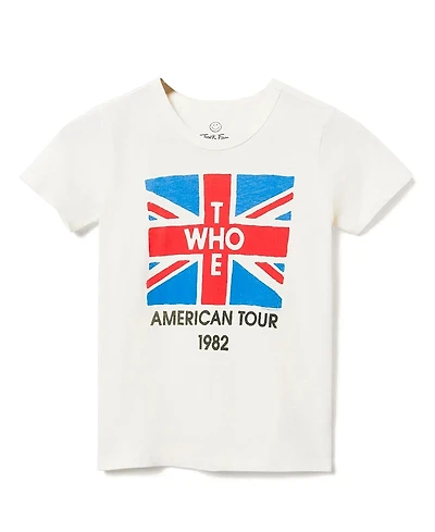 Junk Food Clothing Unisex The Who American Tour 1982 Tee - Little Kid, Big Kid