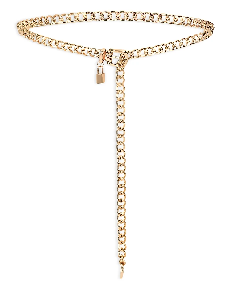 Ettika Lucky Link Adjustable Chain Belt