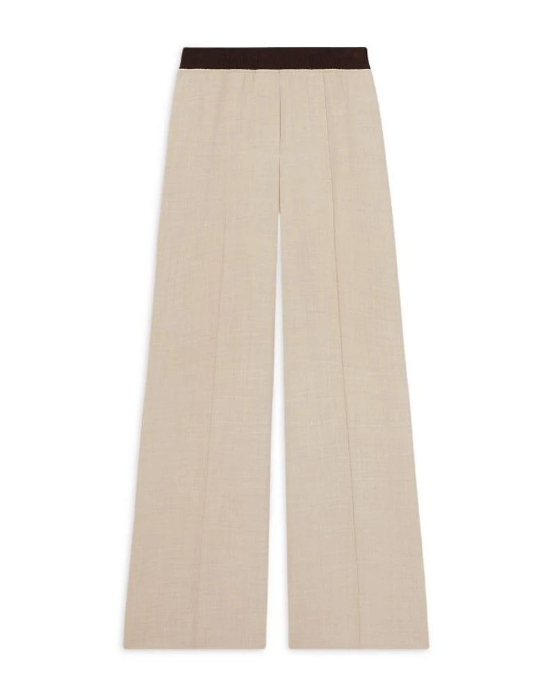 Wilde Wide Leg Trousers Neutral