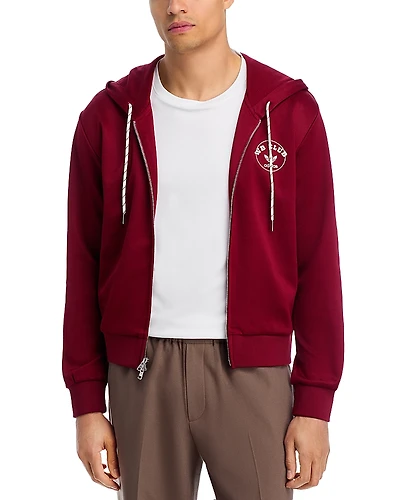 Adidas x Wales Bonner Regular Fit Graphic Logo Hoodie