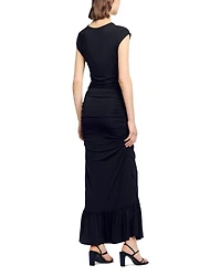 Draped Maxi Dress
