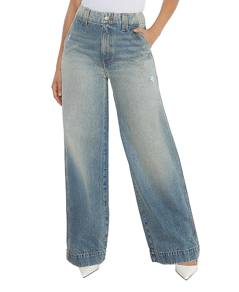 Rudes Denim High Rise Rosalie Trouser Jeans