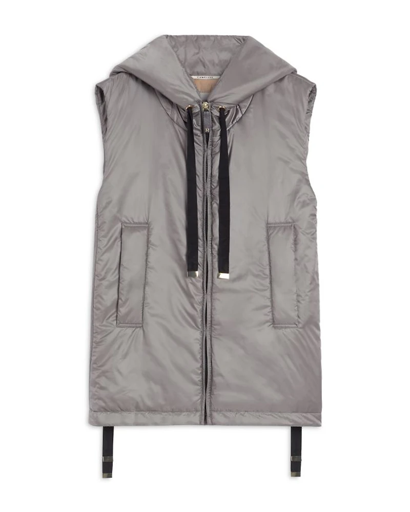 The Cube Hooded Puffer Vest