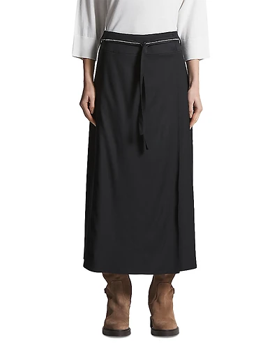 Perserico Belted Skirt