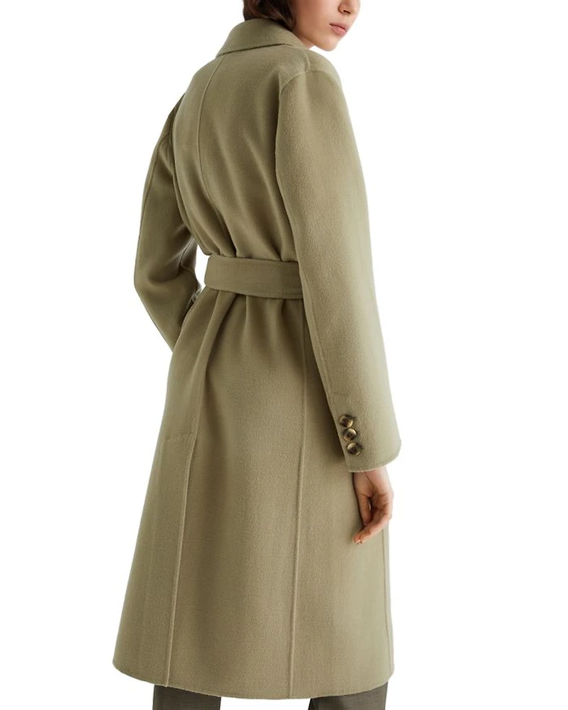 Sage Wool Coat