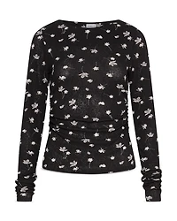 Sigma Ruched Long Sleeve Top
