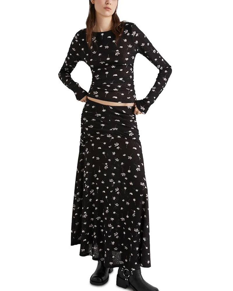 Zemira Jersey Skirt