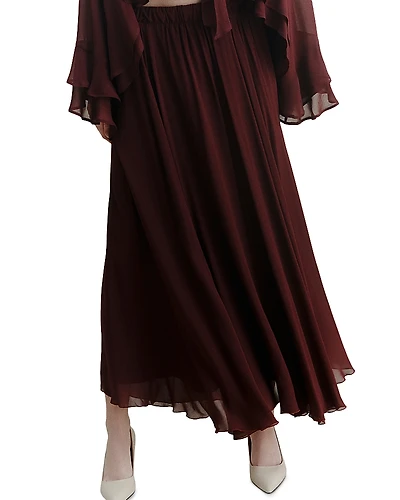 Marella Brado Bordeaux Skirt