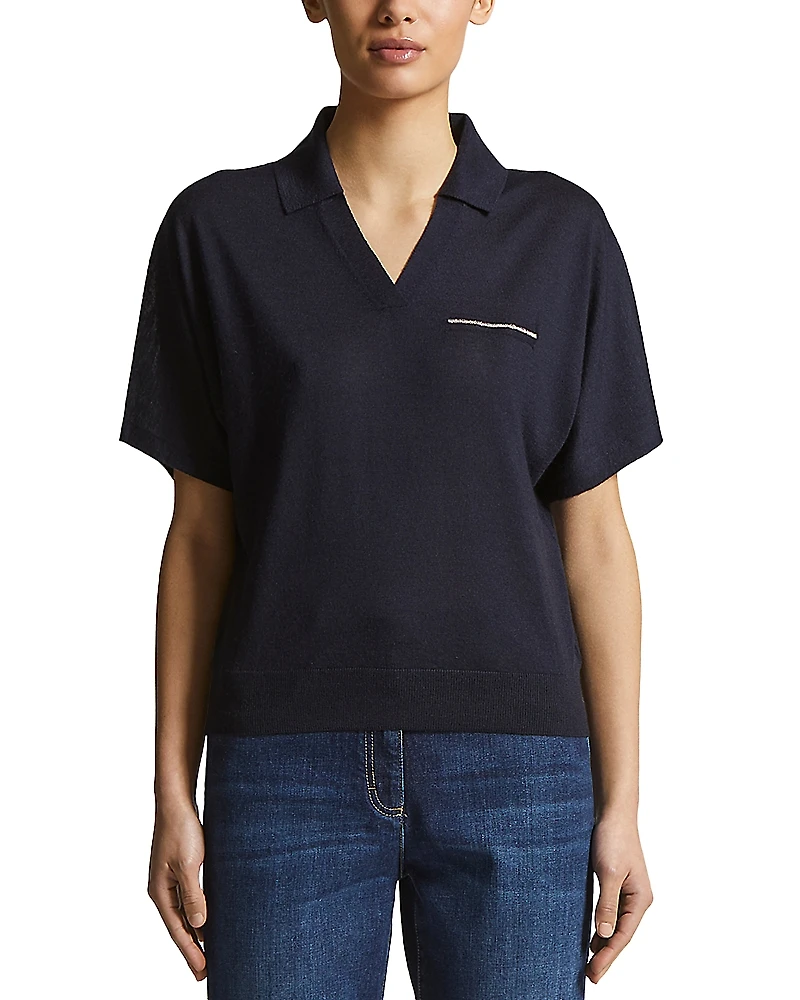 Peserico Cashmere & Silk Polo