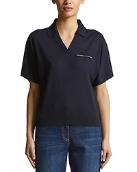 Peserico Cashmere & Silk Polo