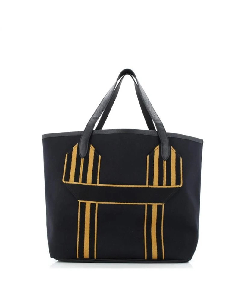 Pursangle Tote Canvas with Leather