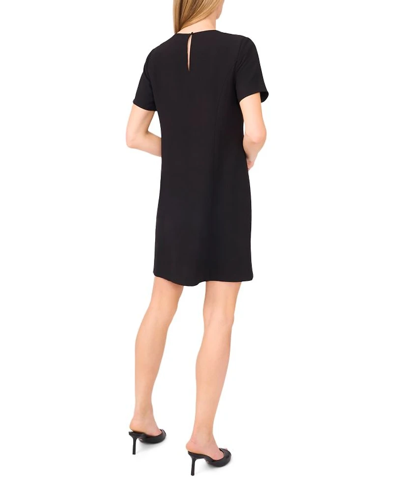 Sequin Bow Shift Dress