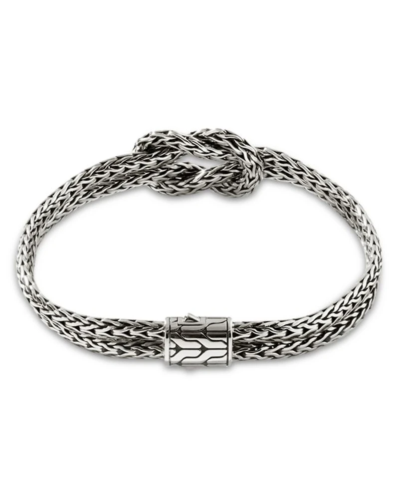 Sterling Silver Love Knot Bracelet