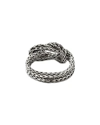 Sterling Silver Love Knot Weave Ring