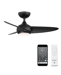 Wac lighting Smart Fans Loft 38in 3000K Led Indoor or Outdoor Home Ceiling Fan