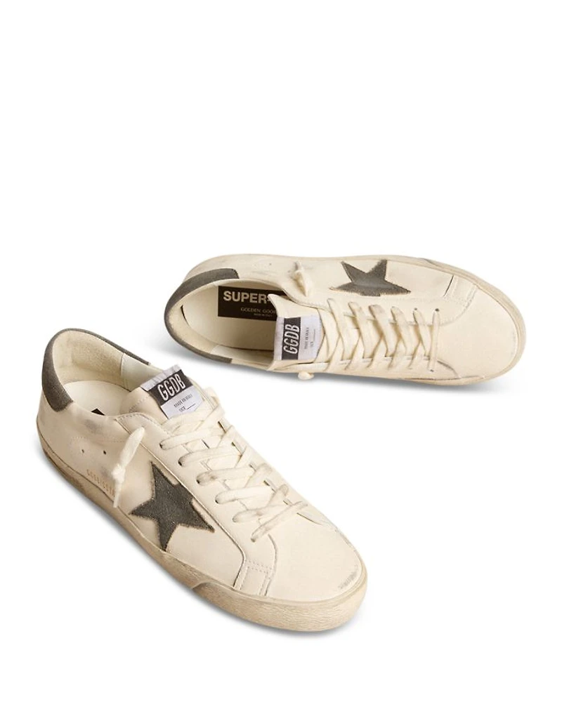 Men's Super Star Lace Up Sneakers