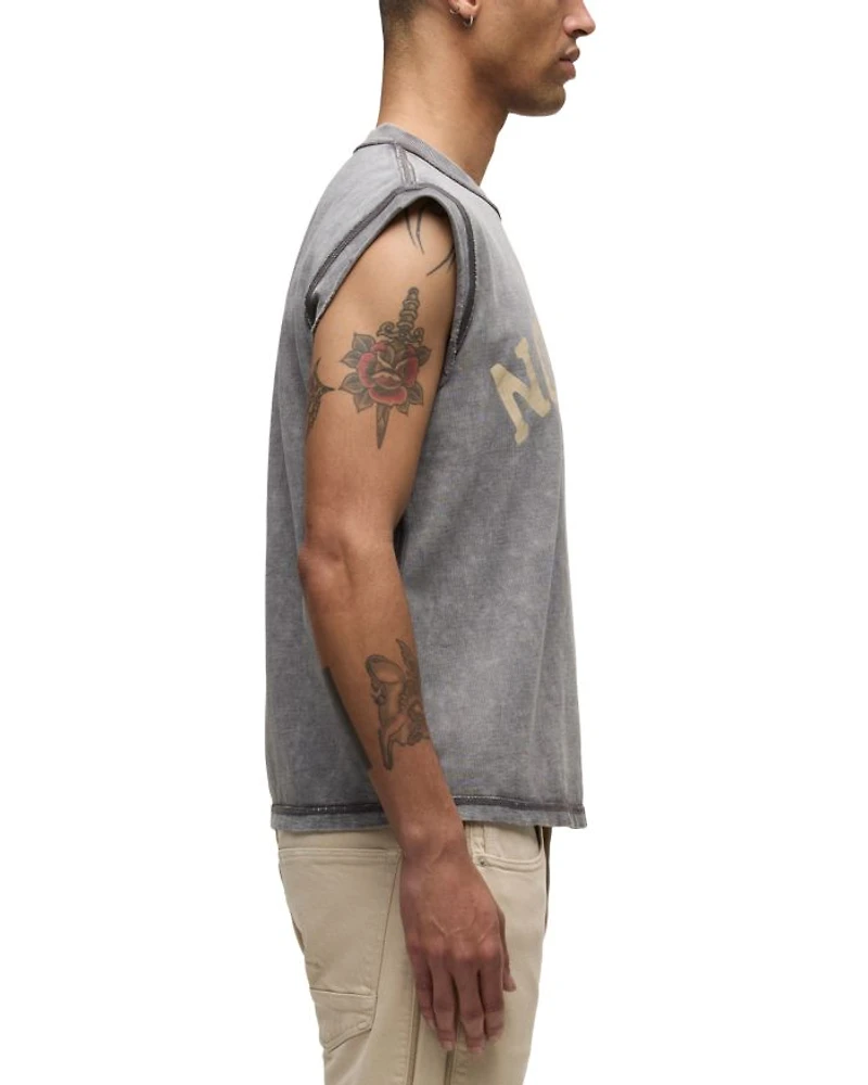 Heavyweight Cut Off Logo Tee
