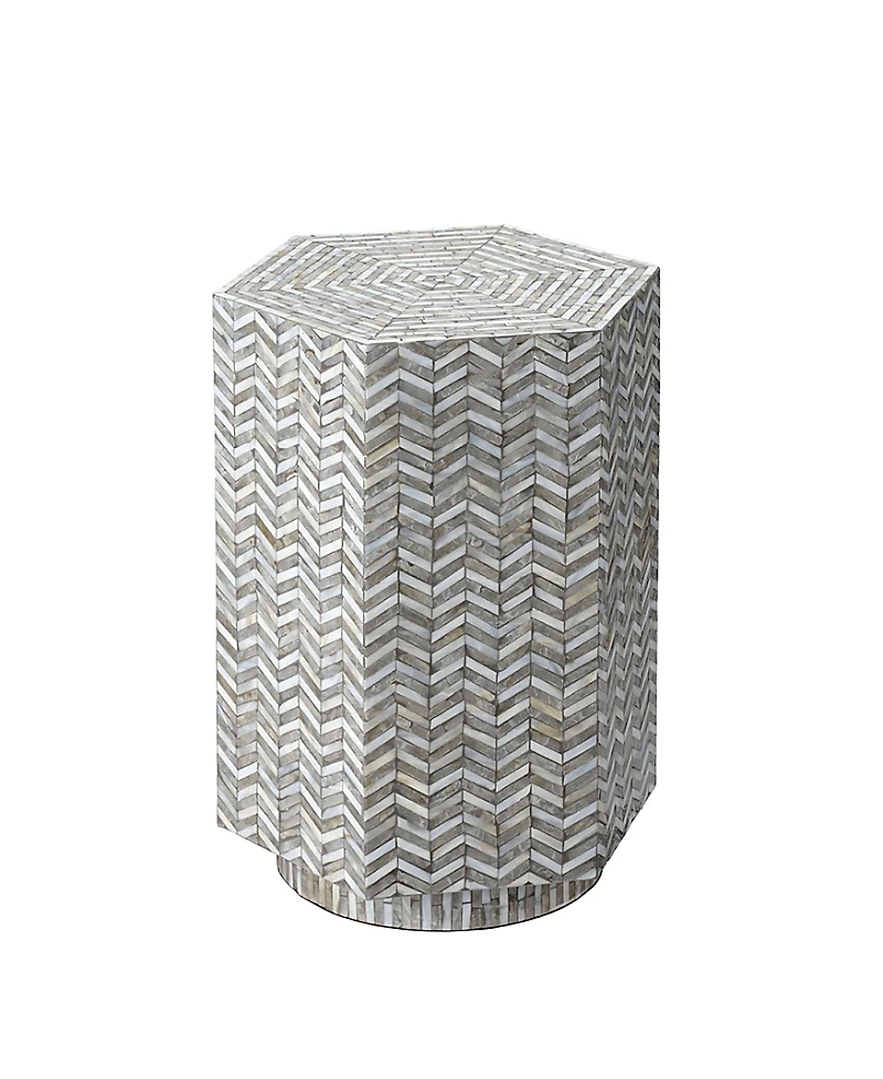 Jamie Young Brando Hexagon Side Table