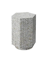 Jamie Young Brando Hexagon Side Table