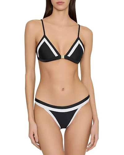Positano Colorblock Bikini Top