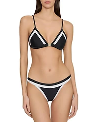 Positano Colorblock Bikini Top