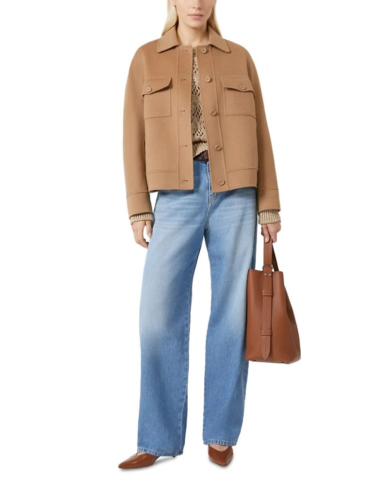 Mid Rise Oversized Jeans Light Blue
